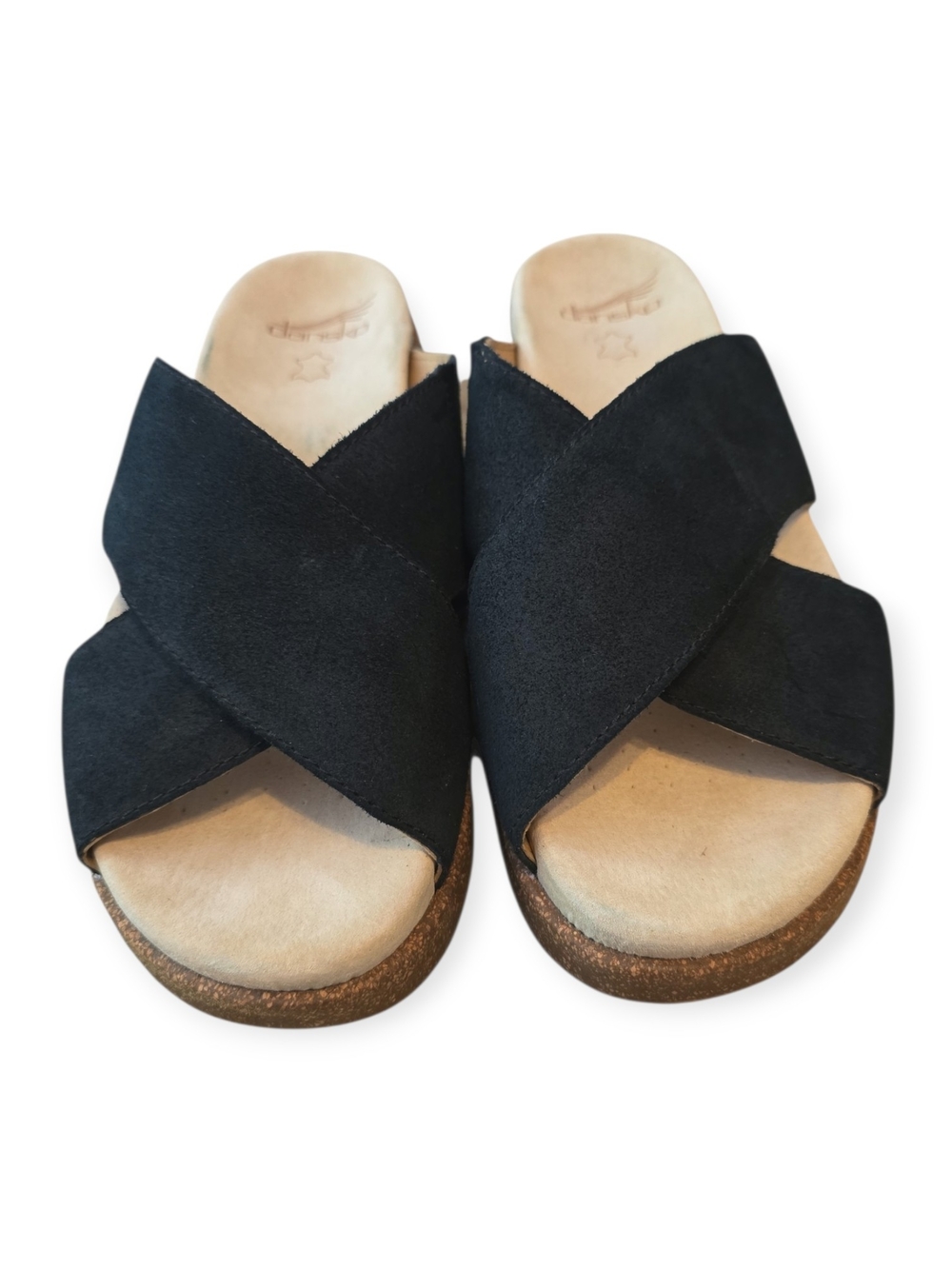 Women's NWOT Dansko Bridget platform wedge slide sandals, size 40 (9.5-10)